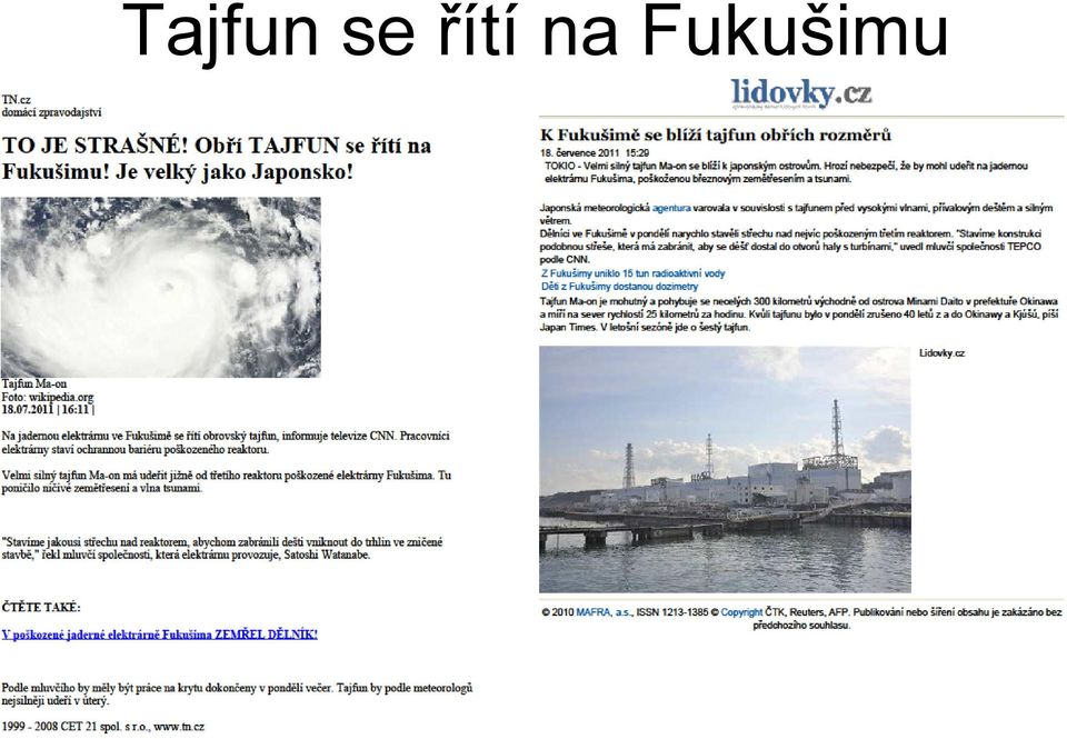 Fukušimu