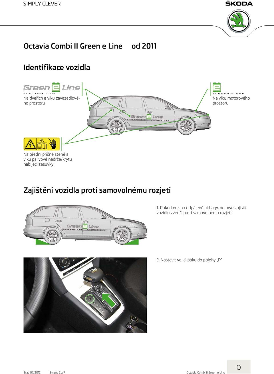 vozidla proti samovolnému rozjetí 1.