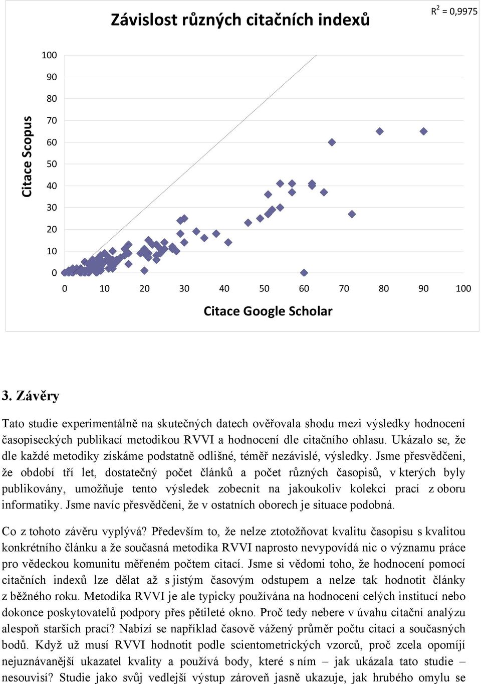 Ukázalo se, že dle každé metodiky získáme podstatně odlišné, téměř nezávislé, výsledky.