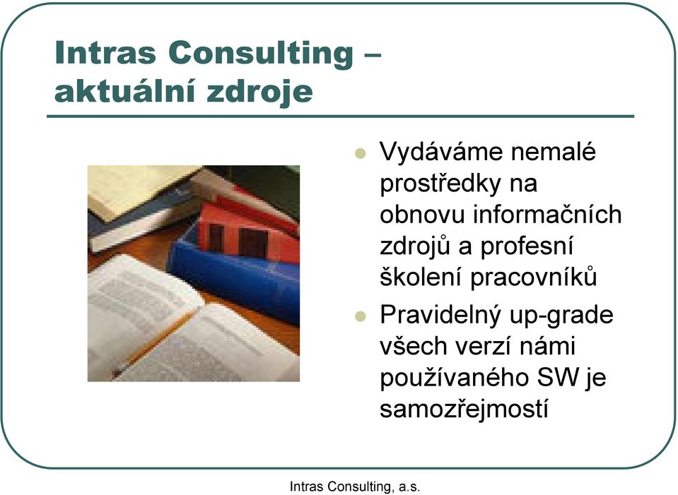 a profesní školení pracovníků Pravidelný