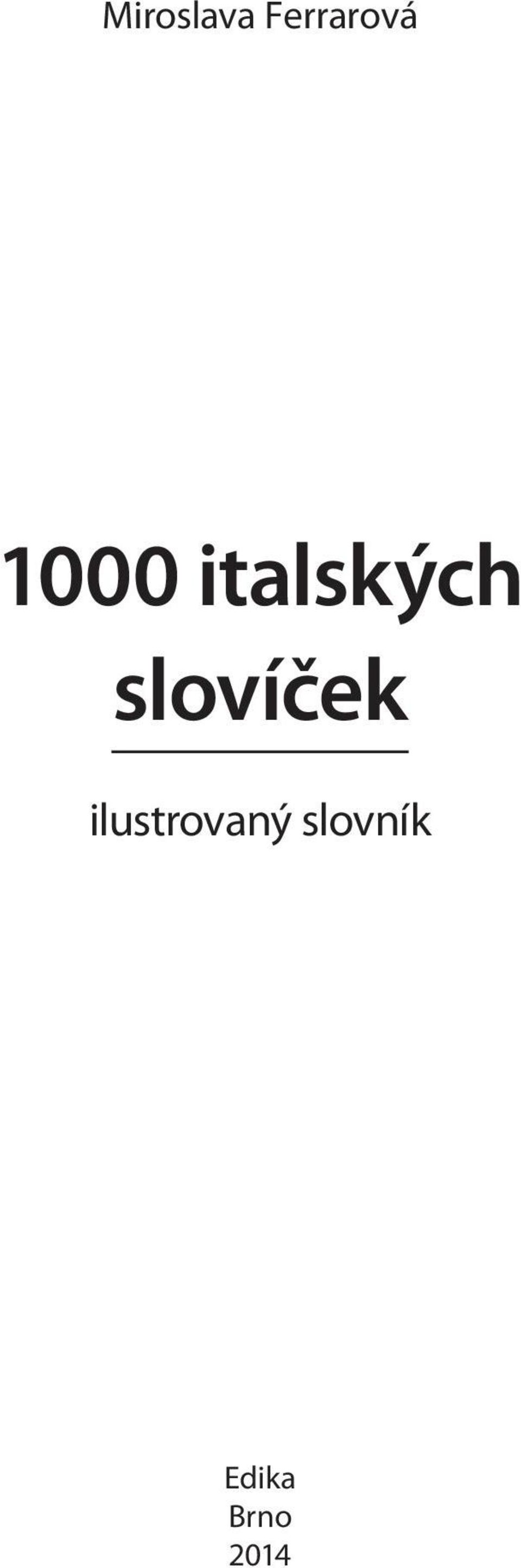 slovíček