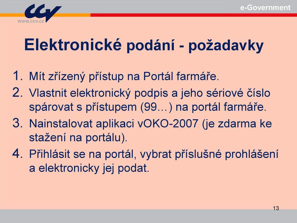 portál farmáře. 3.