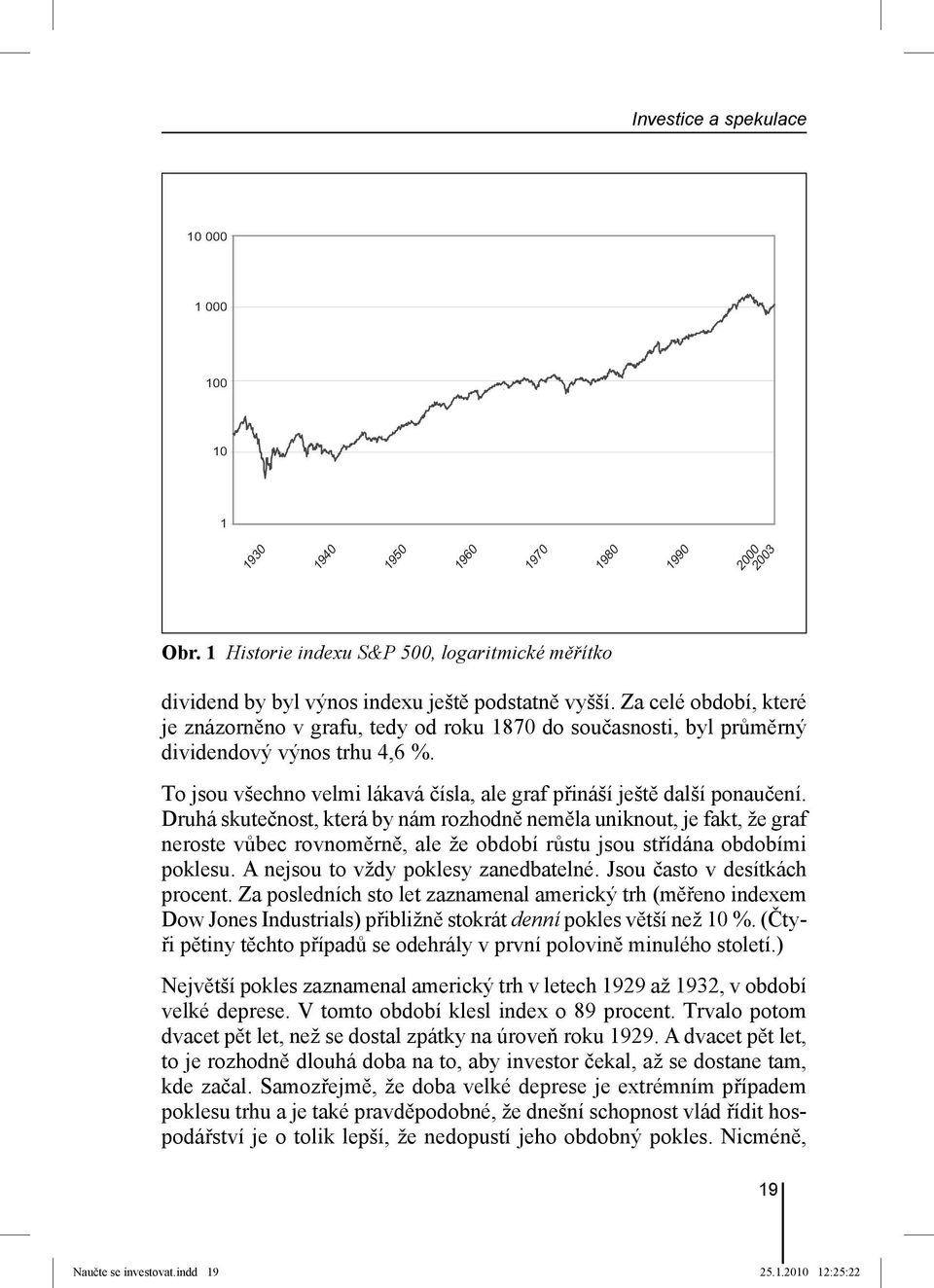 Druhá skutečnost, která by nám rozhodně neměla uniknout, je fakt, že graf neroste vůbec rovnoměrně, ale že období růstu jsou střídána obdobími poklesu. A nejsou to vždy poklesy zanedbatelné.