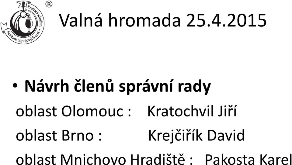 oblast Brno : Krejčiřík David