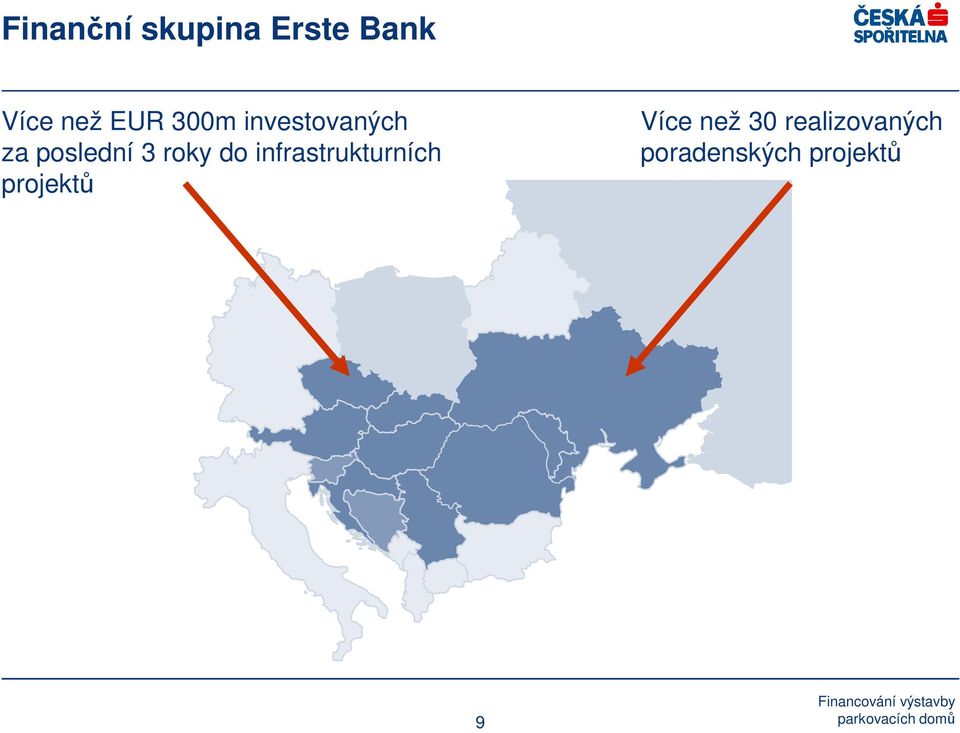 roky do infrastrukturních projektů Více