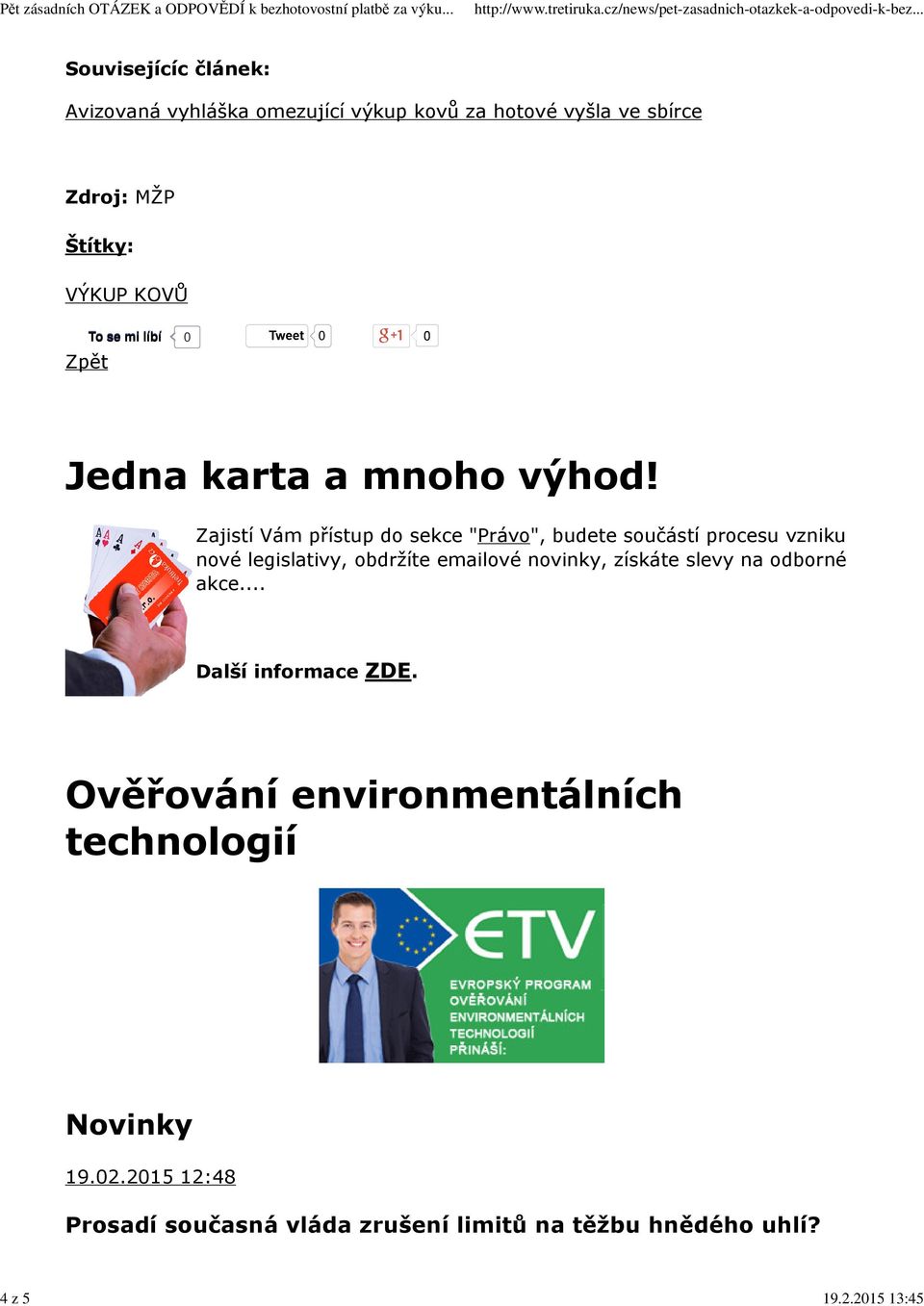 se mi líbí Zpět 0 Tweet 0 Jedna karta a mnoho výhod!