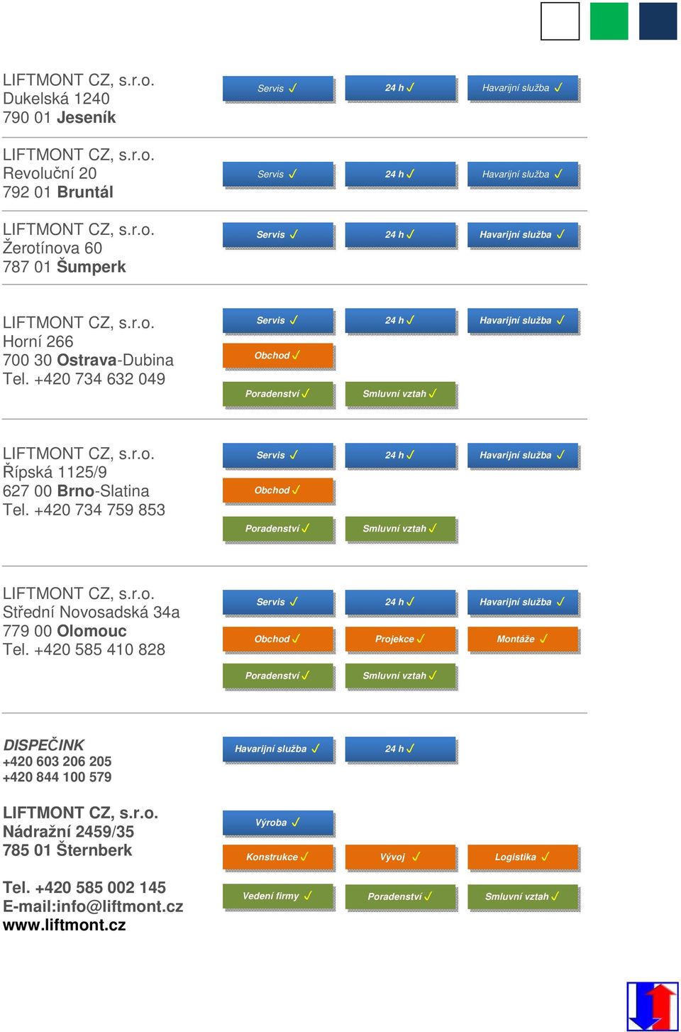 +420 734 759 853 Obchod Poradenství Smluvní vztah Střední Novosadská 34a 779 00 Olomouc Tel.