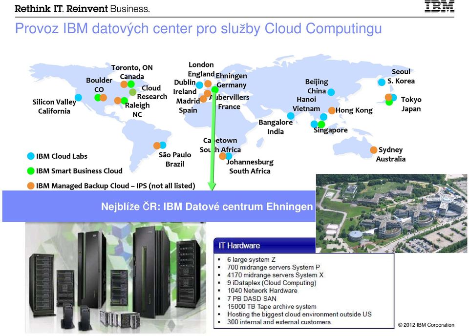 Paulo Brazil IBM Managed Backup Cloud IPS (not all listed) Capetown South Africa Johannesburg South Africa Bangalore India Beijing