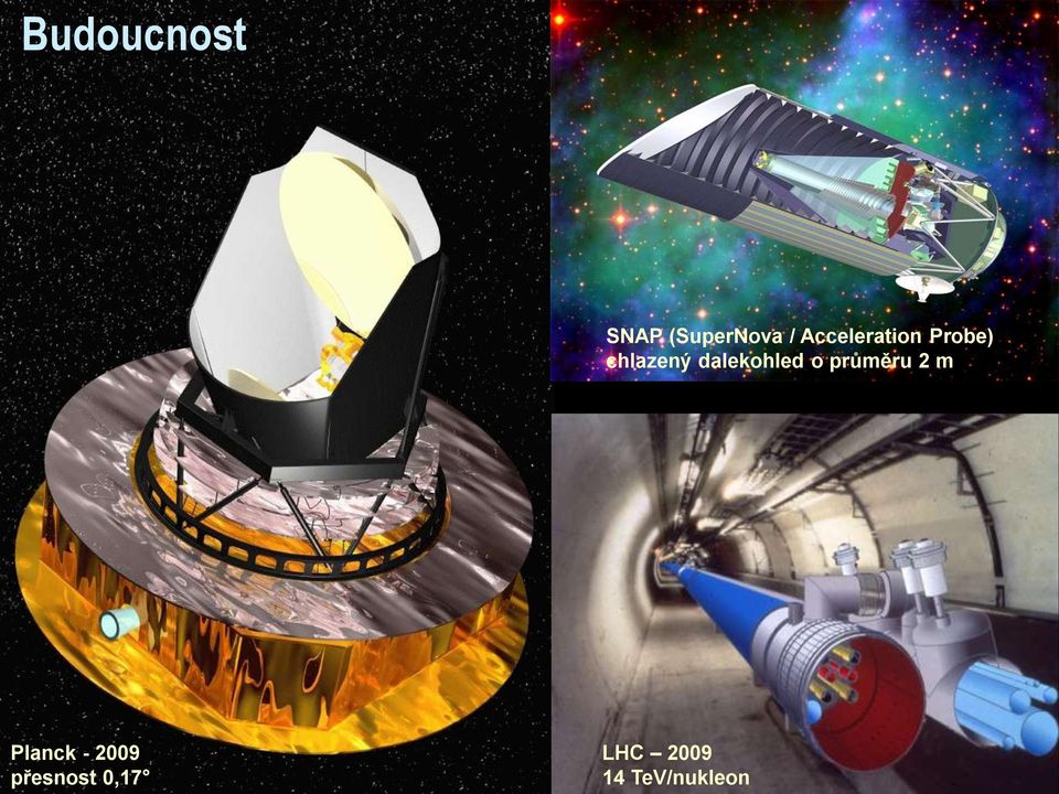 dalekohled o průměru 2 m Planck -