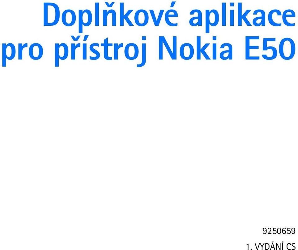 pøístroj Nokia