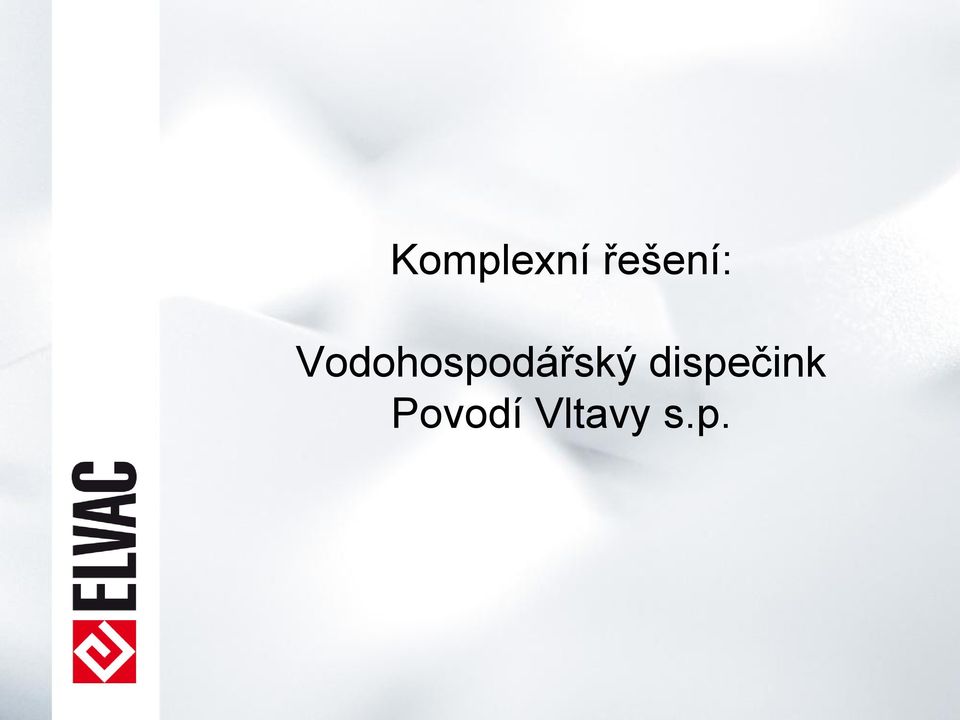 Vodohospodářský