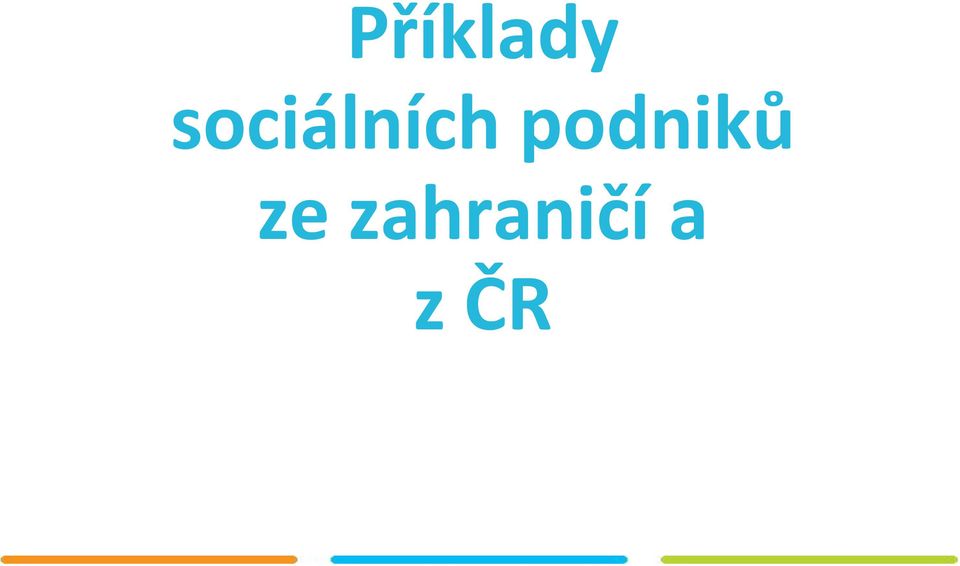 podniků ze