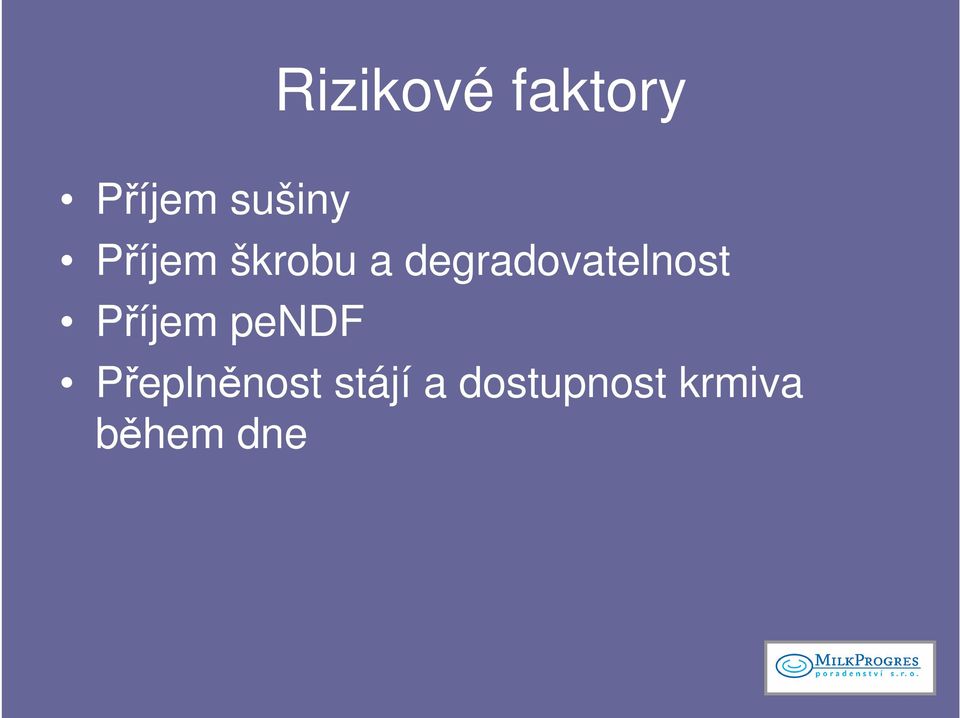 degradovatelnost Příjem pendf