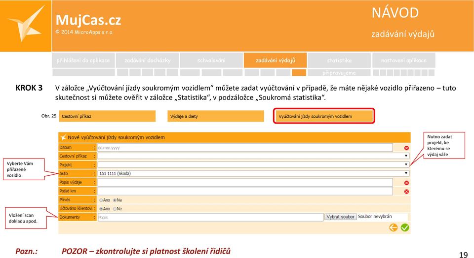 v podzáložce Soukromá statistika. Obr.