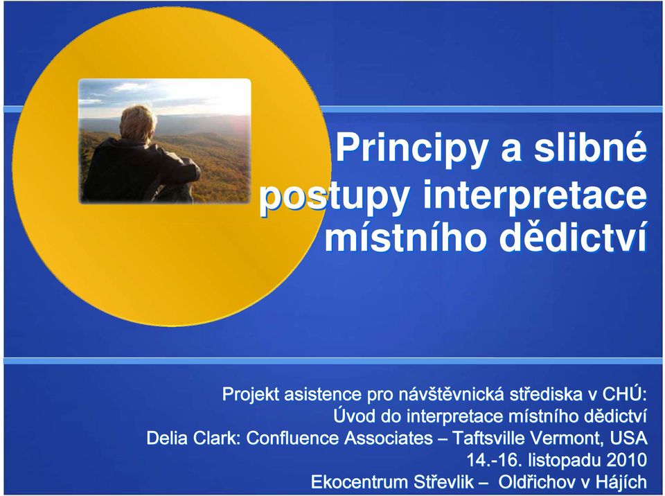 místnm stního dědictvd dictví Delia Clark: Confluence Associates