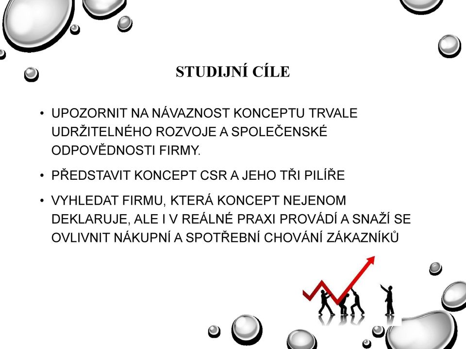 PŘEDSTAVIT KONCEPT CSR A JEHO TŘI PILÍŘE VYHLEDAT FIRMU, KTERÁ KONCEPT