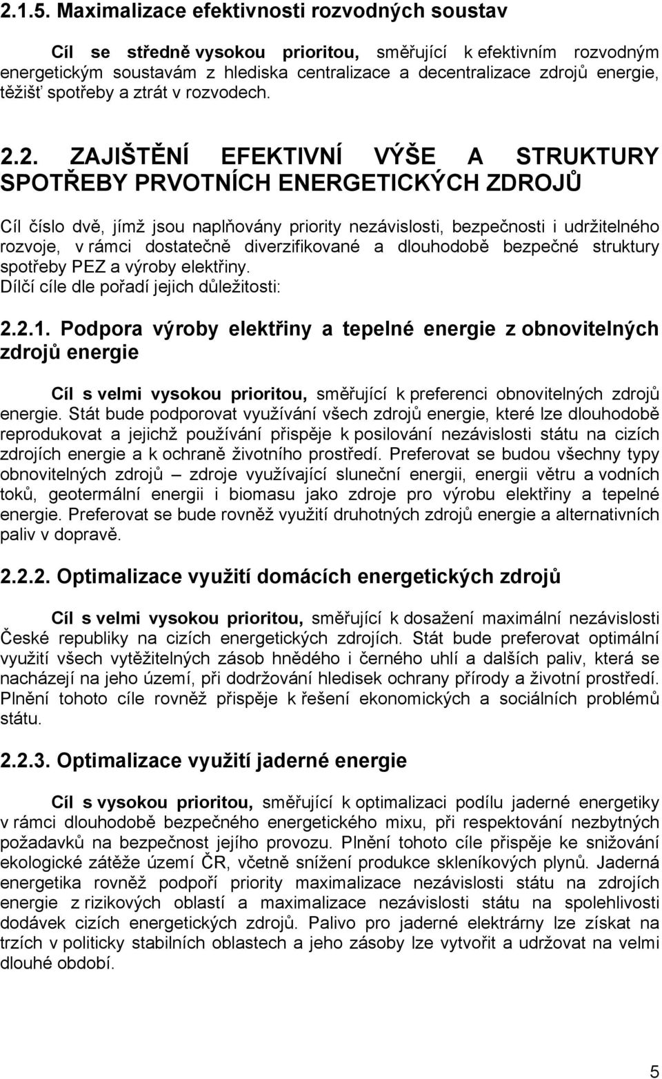 spotřeby a ztrát v rozvodech. 2.