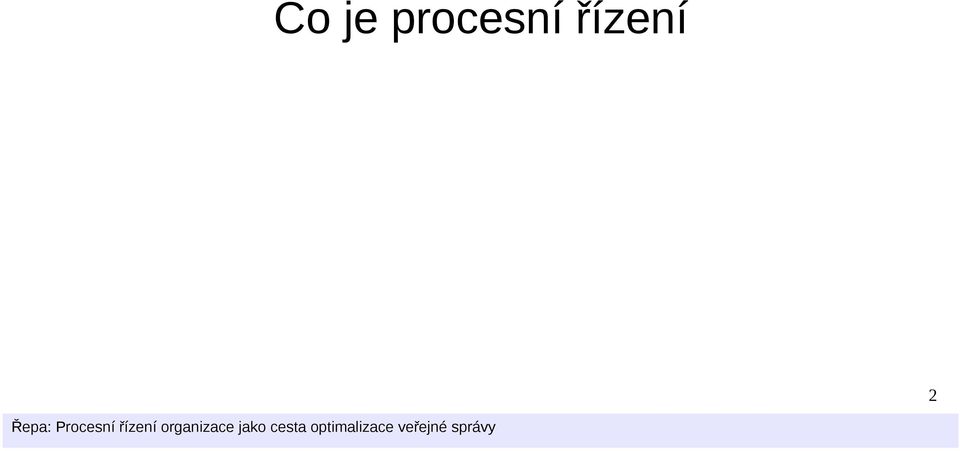 řízení 2