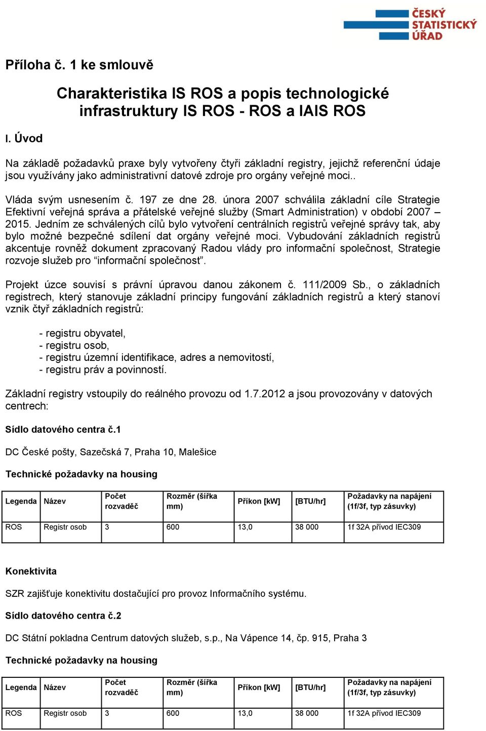 jako administrativní datové zdroje pro orgány veřejné moci.. Vláda svým usnesením č. 197 ze dne 28.