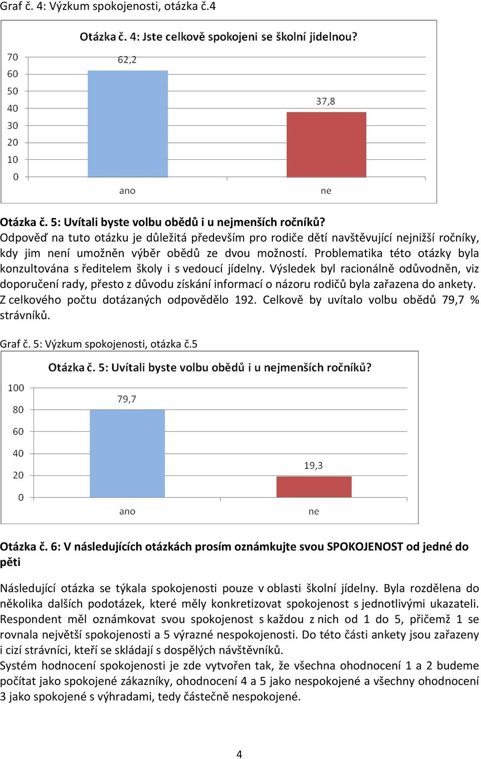 Problematika této otázky byla konzultována s ředitelem školy i s vedoucí jídelny.