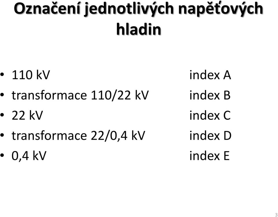 22 V trasformace 22/0,4 V 0,4 V