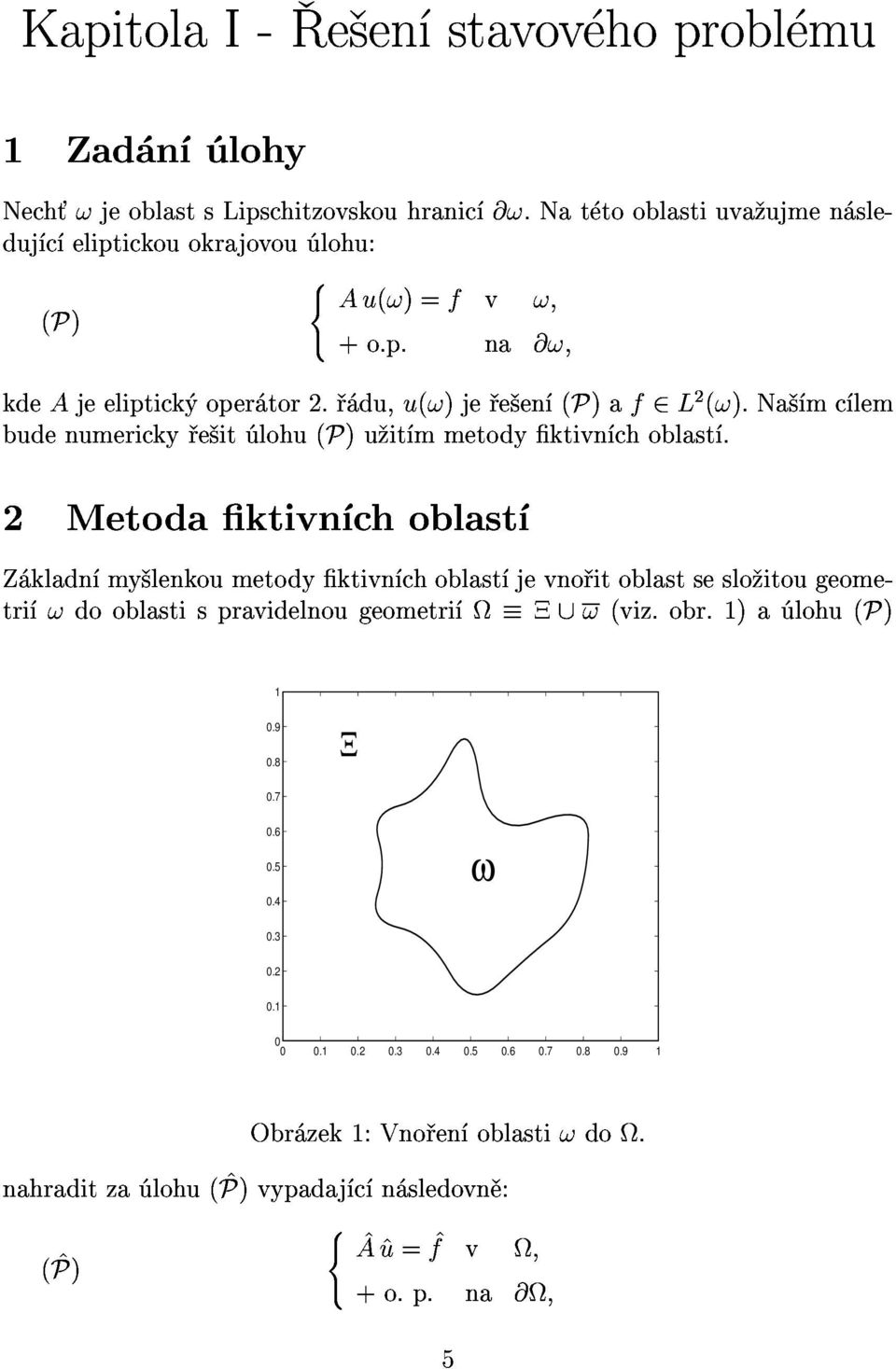 ; budenumericky e it lohu(p)u it mmetodyktivn choblast. Z kladn my lenkoumetodyktivn choblast jevno itoblastseslo itougeometri!