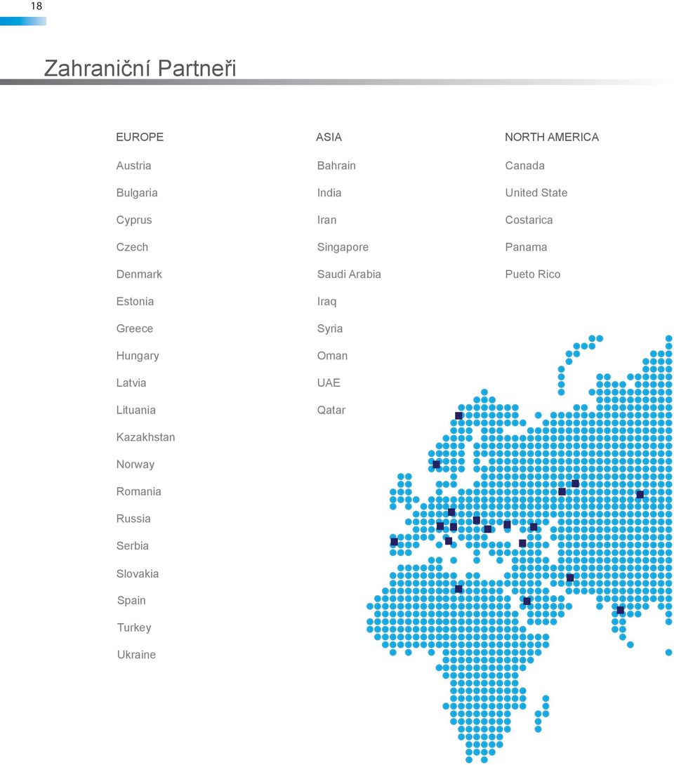 Denmark Saudi Arabia Pueto Rico Estonia Greece Hungary Latvia Lituania Iraq