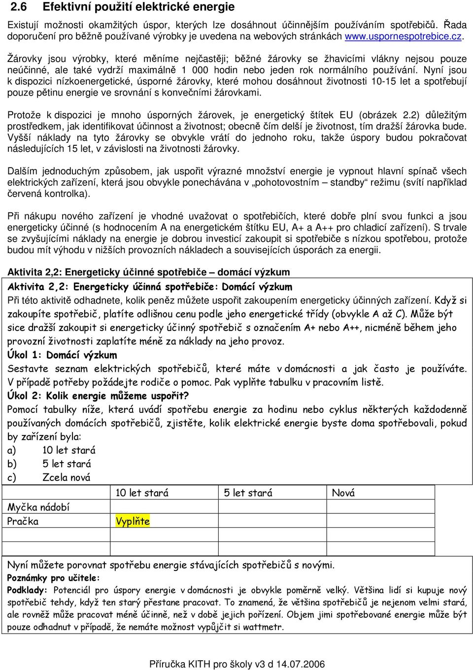 Žárovky jsou výrobky, které měníme nejčastěji; běžné žárovky se žhavicími vlákny nejsou pouze neúčinné, ale také vydrží maximálně 1 000 hodin nebo jeden rok normálního používání.