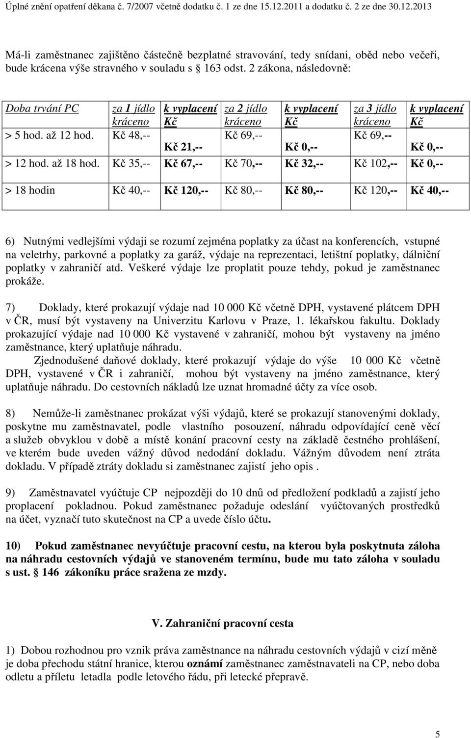 Kč 48,-- Kč 69,-- Kč 69,-- Kč 21,-- Kč 0,-- Kč 0,-- > 12 hod. až 18 hod.