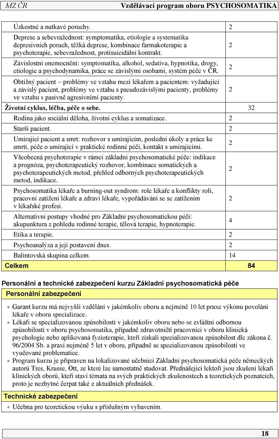 Závislostní onemocnění: symptomatika, alkohol, sedativa, hypnotika, drogy, etiologie a psychodynamika, práce se závislými osobami, systém péče v ČR.