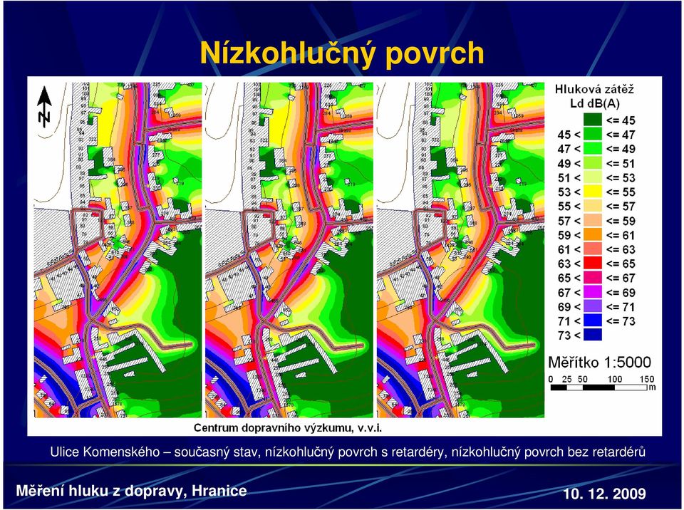 nízkohlučný povrch s