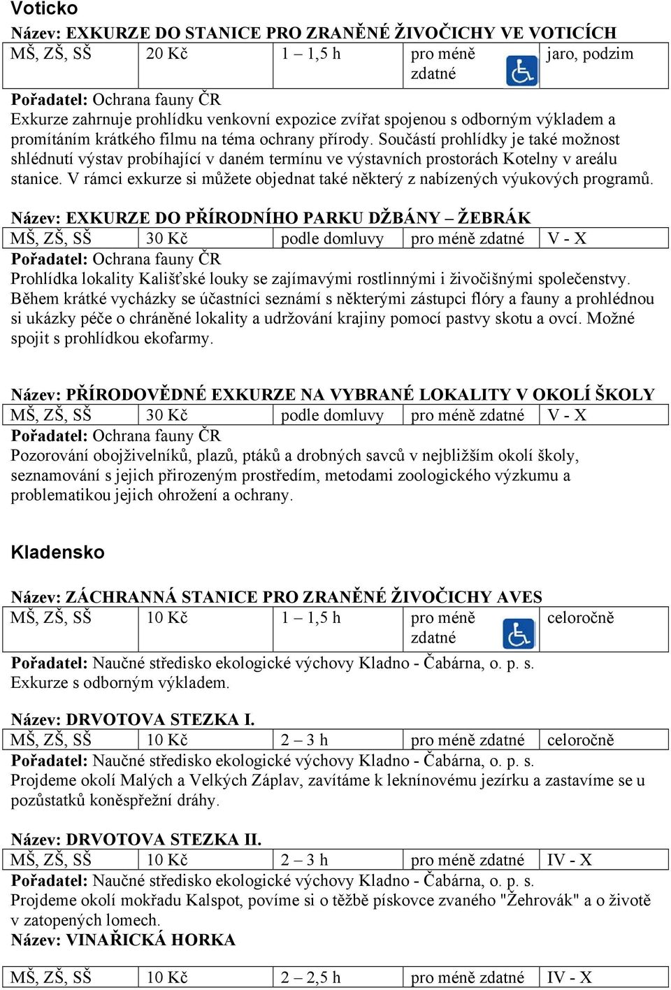 Součástí prohlídky je také možnost shlédnutí výstav probíhající v daném termínu ve výstavních prostorách Kotelny v areálu stanice.