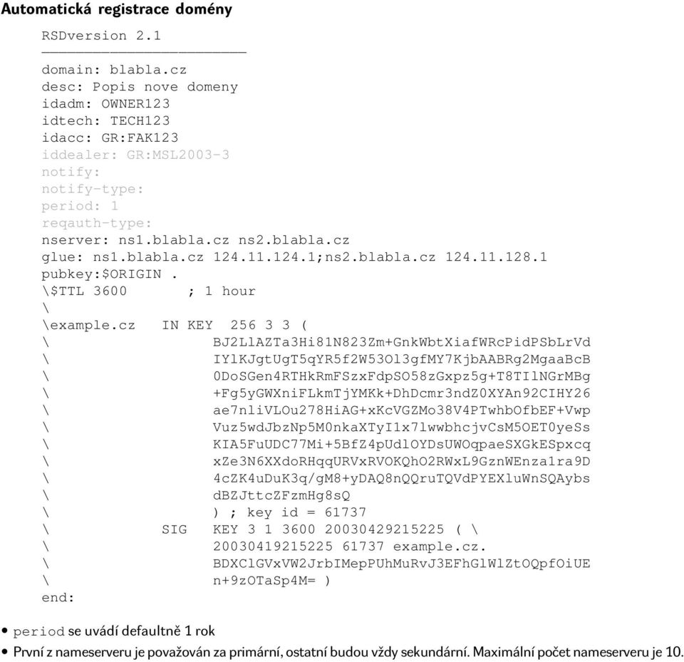 11.124.1;ns2.blabla.cz 124.11.128.1 pubkey:$origin. \$TTL 3600 ; 1 hour \ \example.