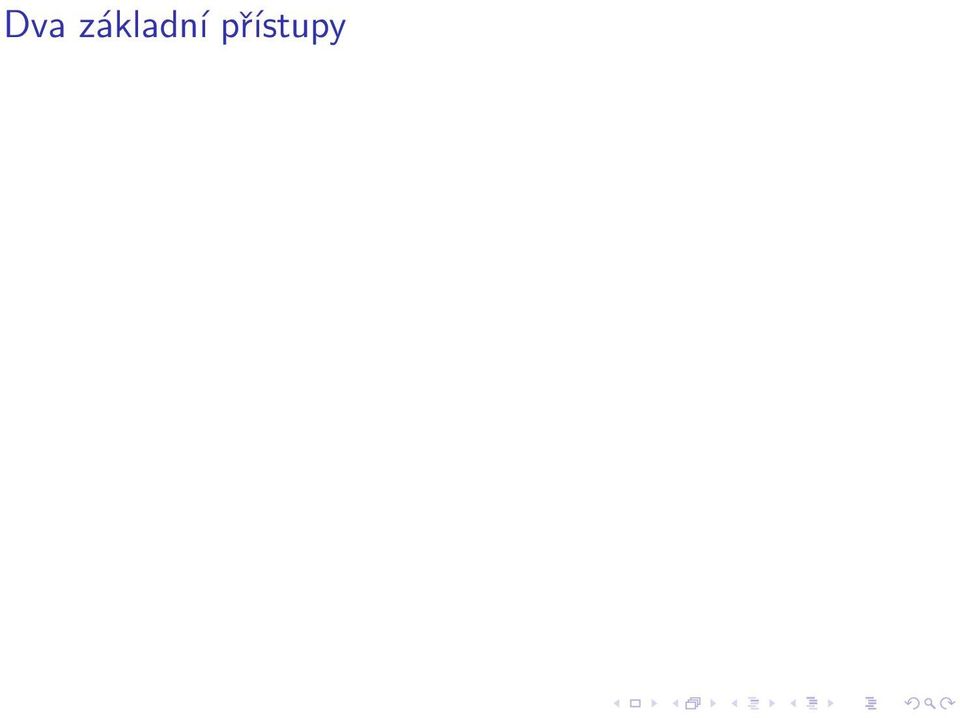 přístupy