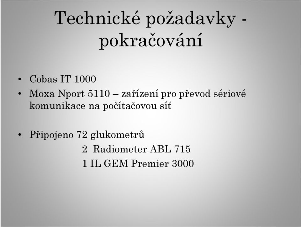 sériové komunikace na počítačovou síť