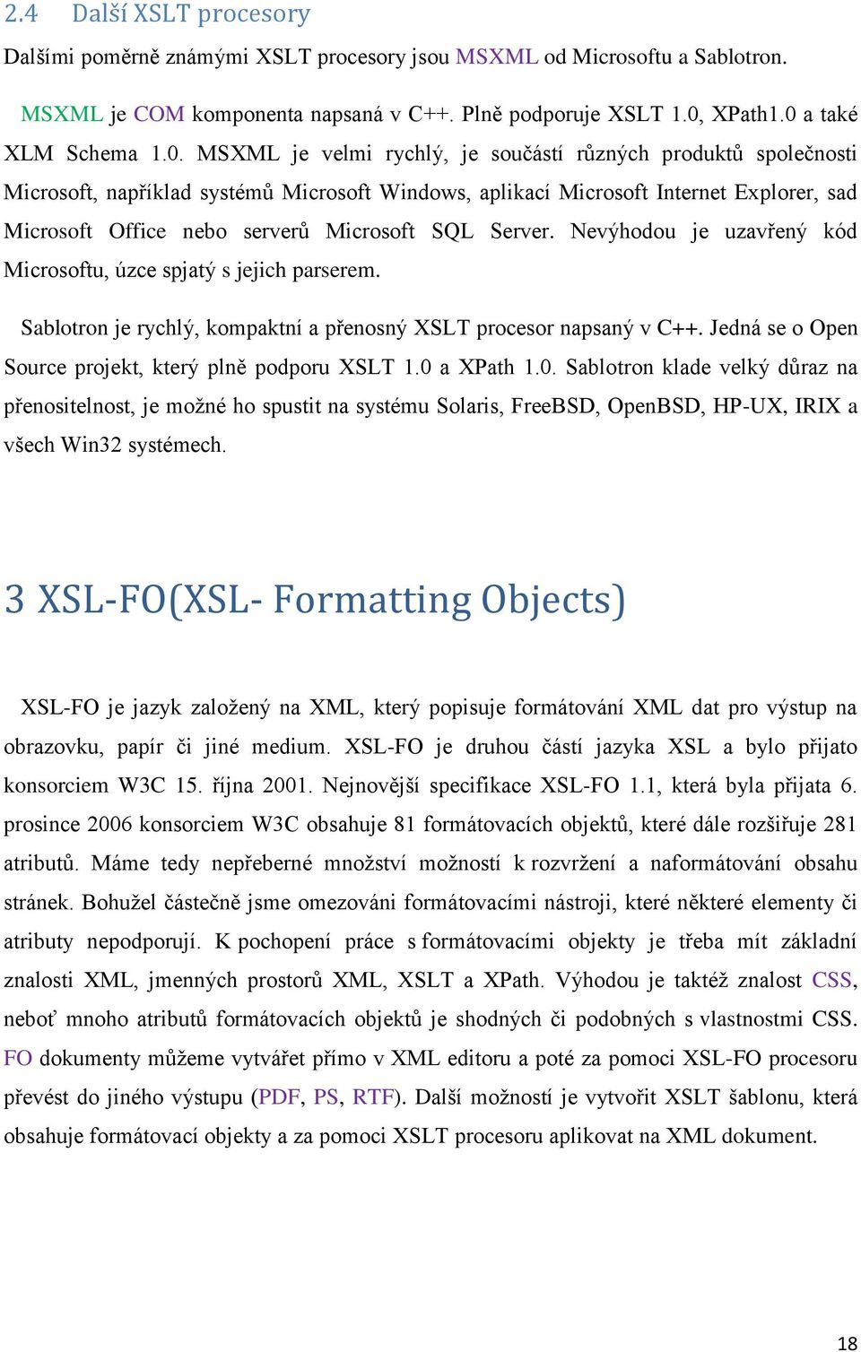 a také XLM Schema 1.0.