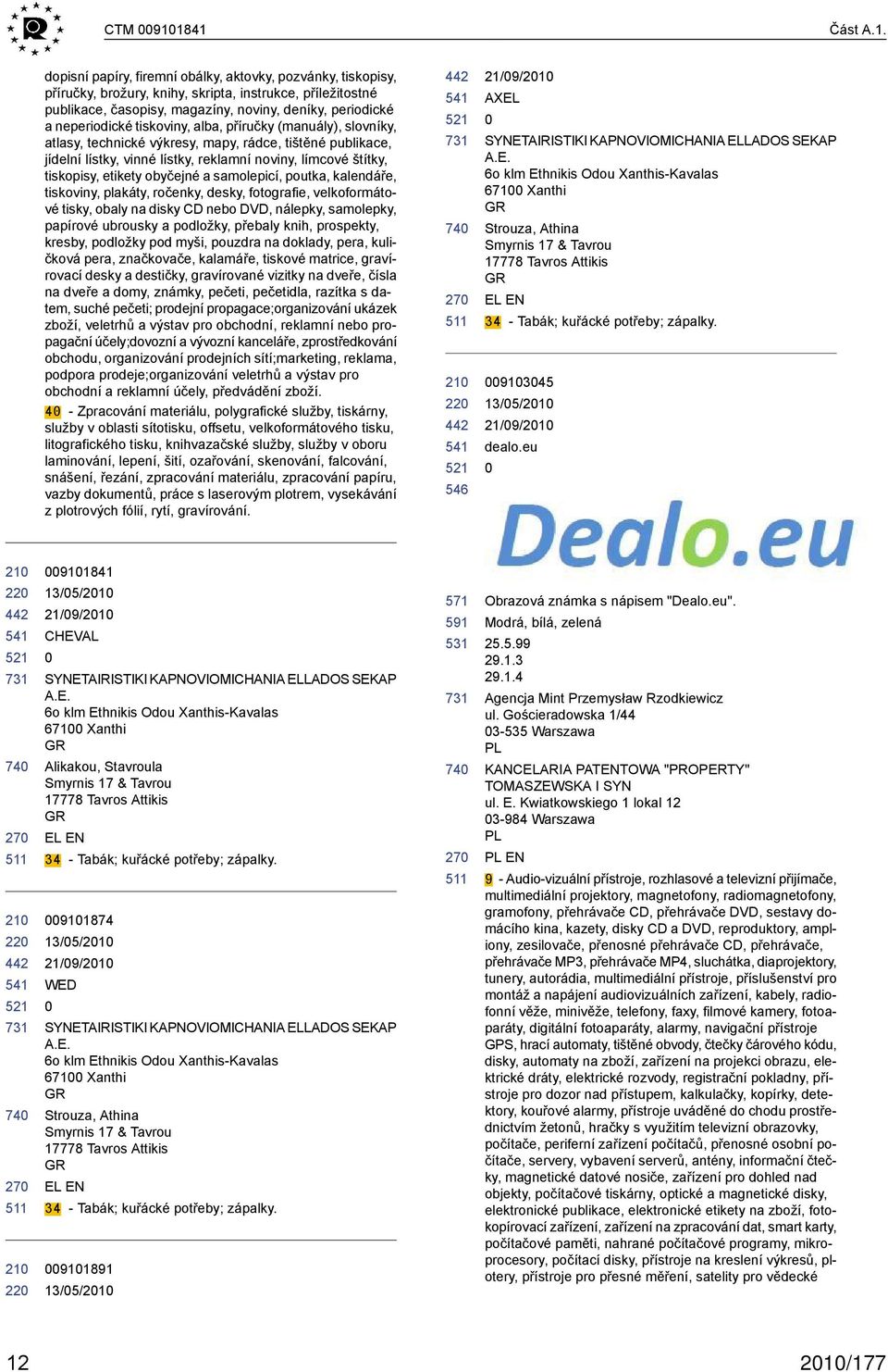 neperiodické tiskoviny, alba, příručky (manuály), slovníky, atlasy, technické výkresy, mapy, rádce, tištěné publikace, jídelní lístky, vinné lístky, reklamní noviny, límcové štítky, tiskopisy,