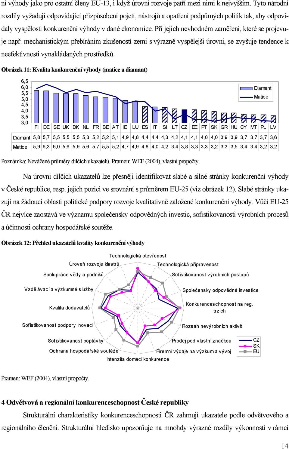 Při jejich nevhodném zaměření, které se projevuje např. mechanistickým přebíráním zkušeností zemí s výrazně vyspělejší úrovní, se zvyšuje tendence k neefektivnosti vynakládaných prostředků.