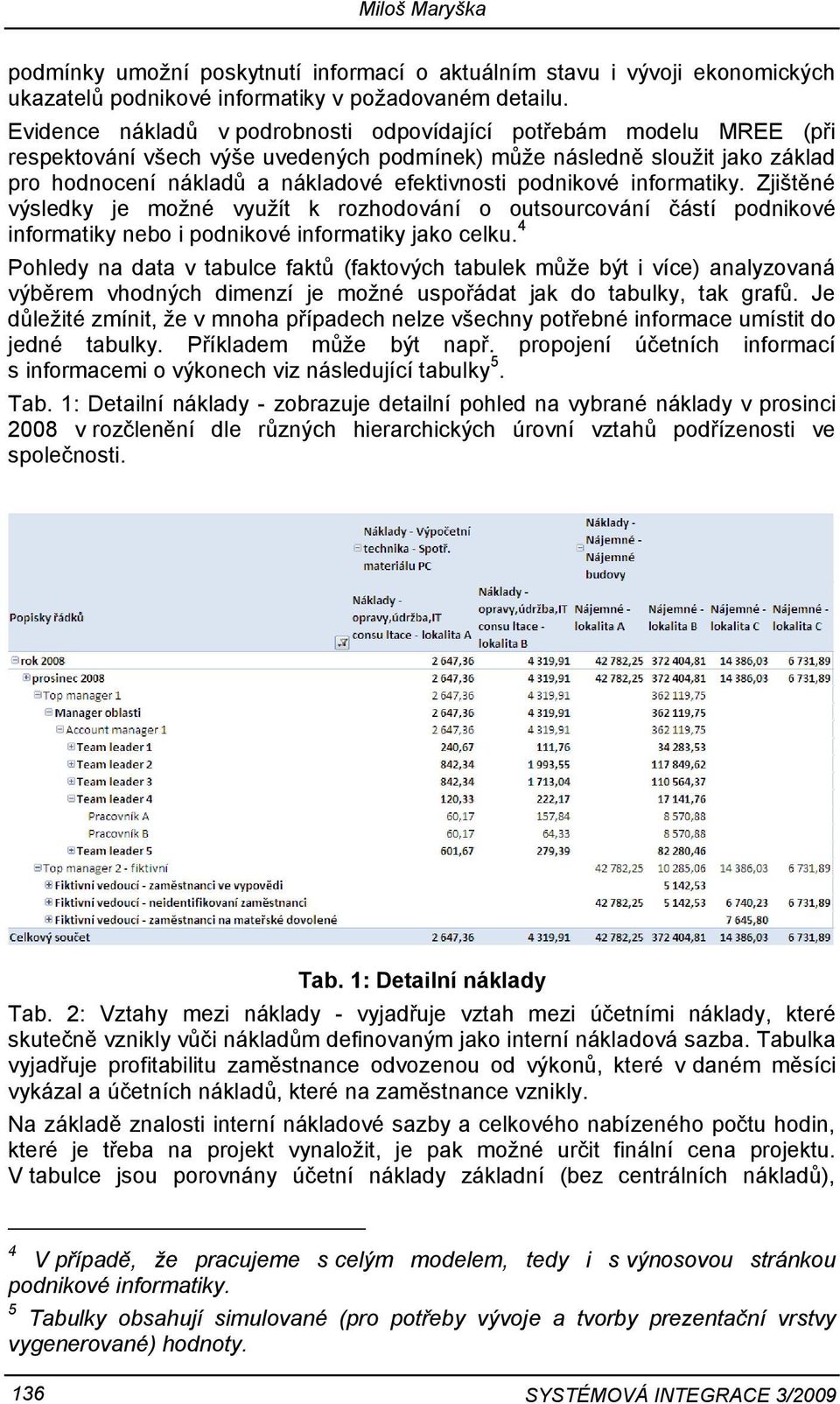 podnikové informatiky. Zjištěné výsledky je možné využít k rozhodování o outsourcování částí podnikové informatiky nebo i podnikové informatiky jako celku.