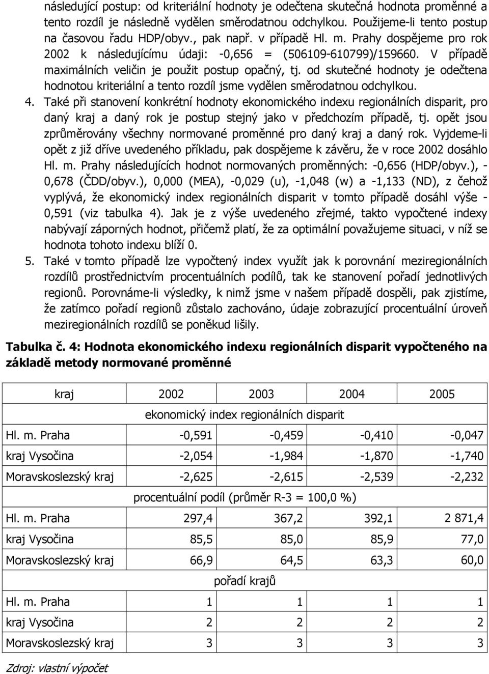 od skutečné hodnoty je odečtena hodnotou kriteriální a tento rozdíl jsme vydělen směrodatnou odchylkou. 4.