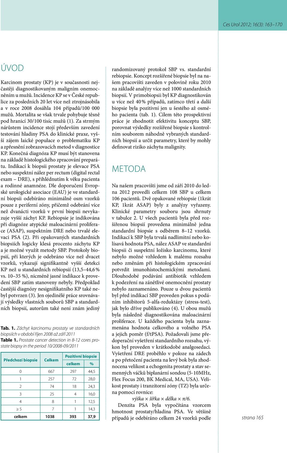 Za strmým nárůstem incidence stojí především zavedení testování hladiny PSA do klinické praxe, vyšší zájem laické populace o problematiku KP a zpřesnění zobrazovacích metod v diagnostice KP.