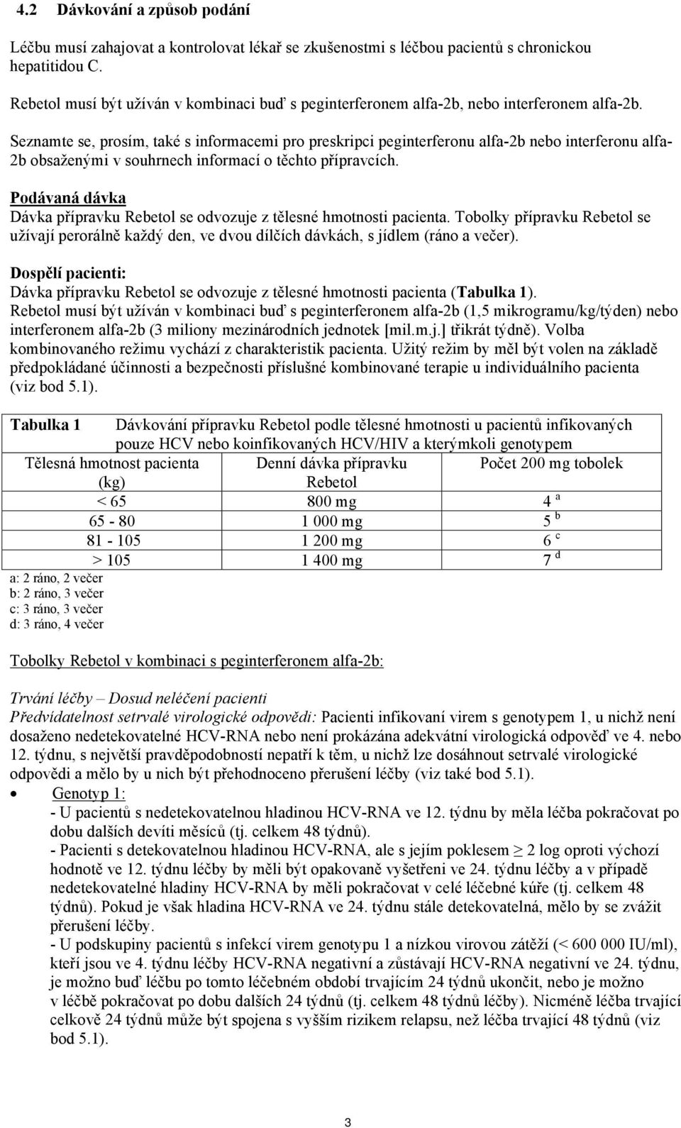 Seznamte se, prosím, také s informacemi pro preskripci peginterferonu alfa-2b nebo interferonu alfa- 2b obsaženými v souhrnech informací o těchto přípravcích.