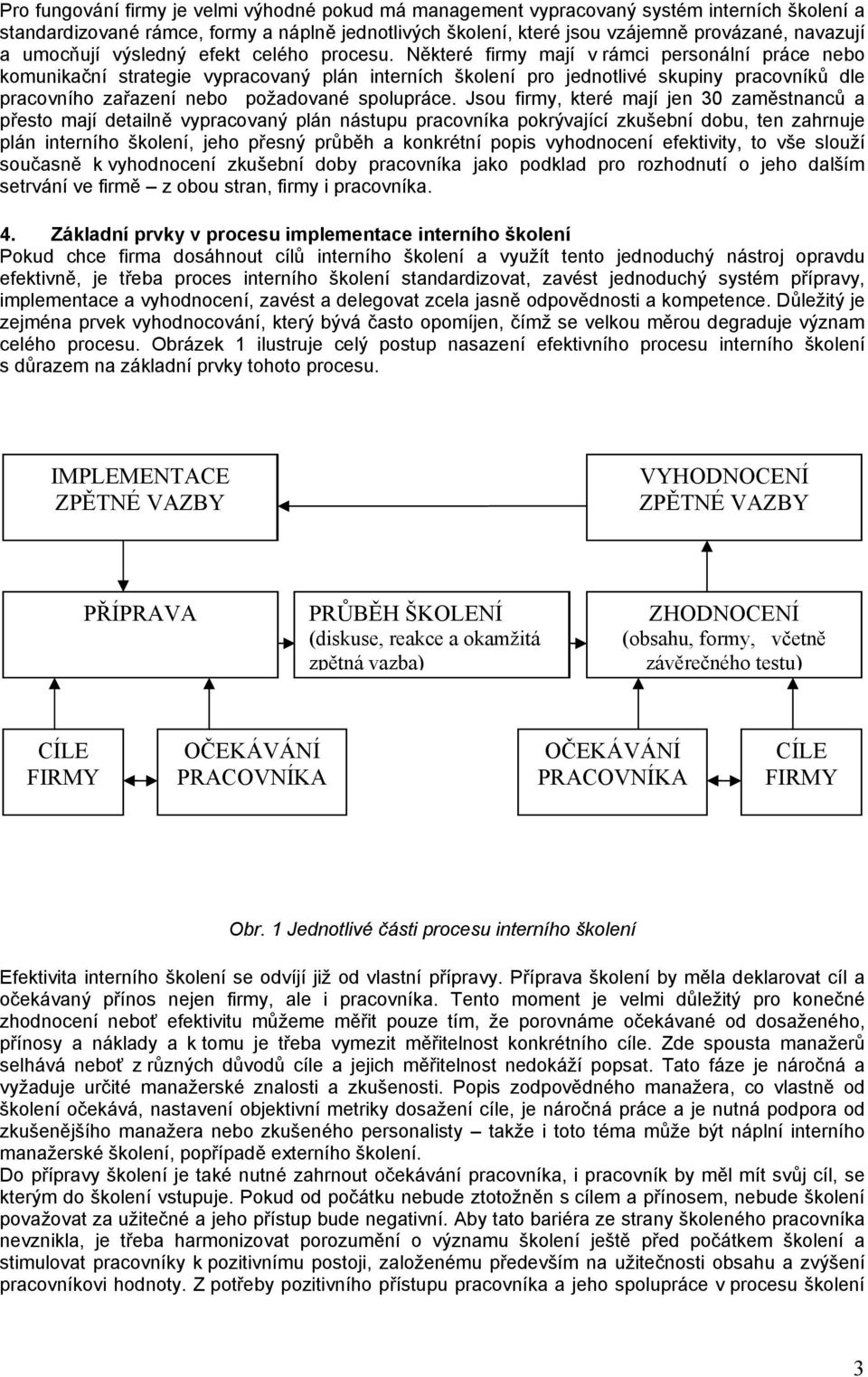 Některé firmy mají v rámci personální práce nebo komunikační strategie vypracovaný plán interních školení pro jednotlivé skupiny pracovníků dle pracovního zařazení nebo požadované spolupráce.