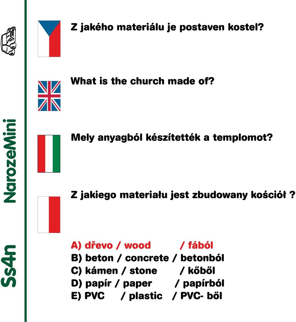 Z jakiego materiału jest zbudowany kościół?