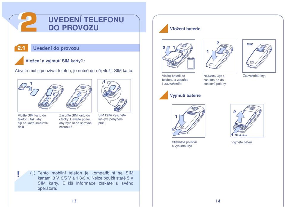 kartû smûfioval dolû ZasuÀte SIM kartu do ãteãky.