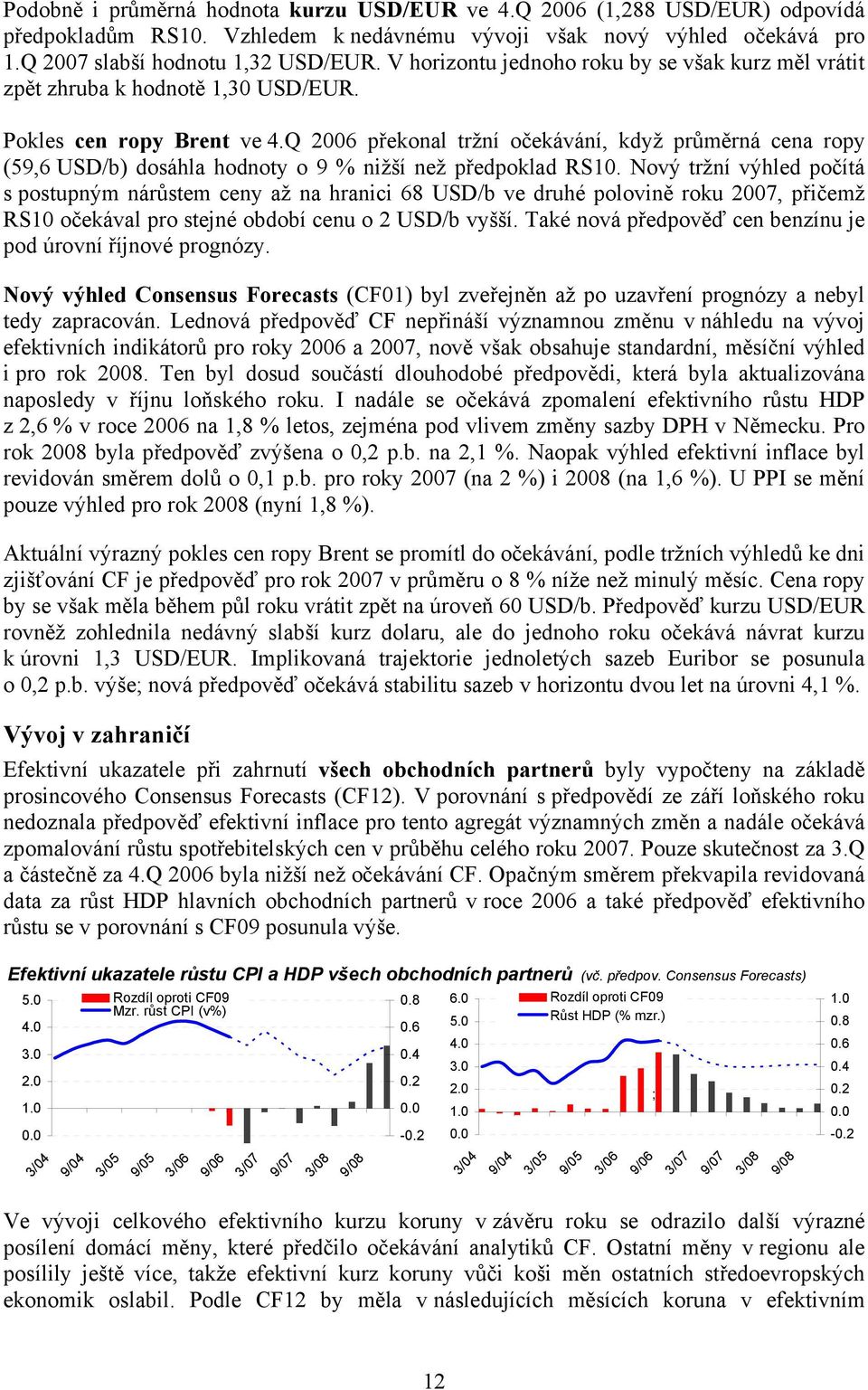 Q 6 překonal tržní očekávání, když průměrná cena ropy (59,6 USD/b) dosáhla hodnoty o 9 % nižší než předpoklad RS1.