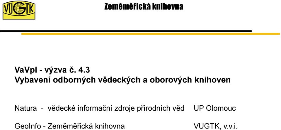 knihoven Natura - vědecké informační zdroje