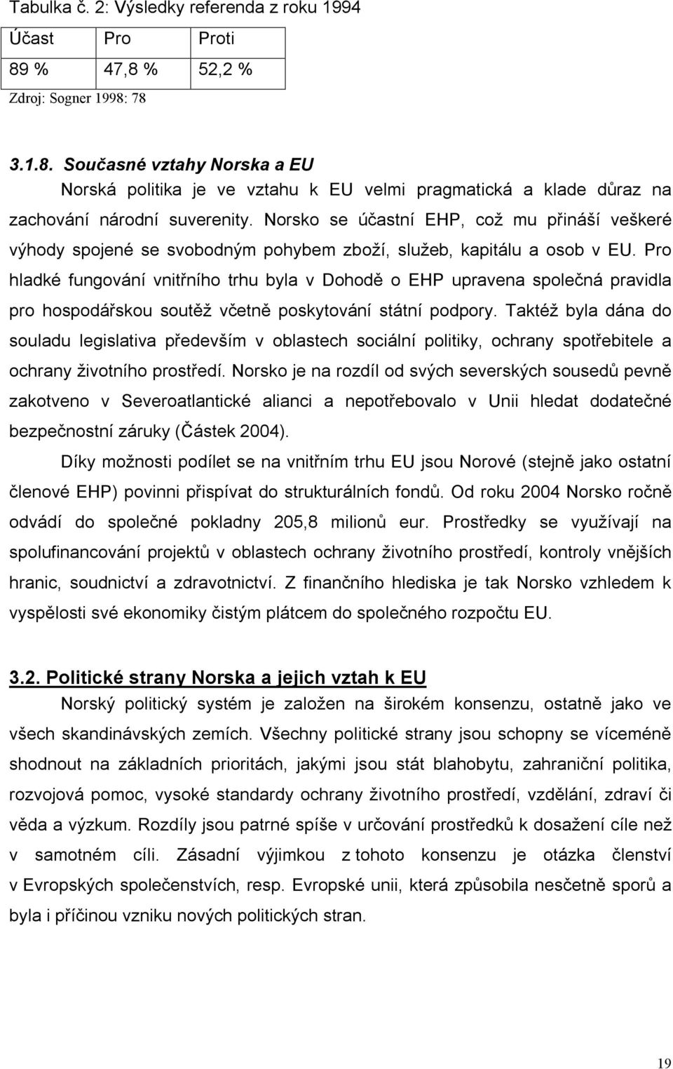 Pro hladké fungování vnitřního trhu byla v Dohodě o EHP upravena společná pravidla pro hospodářskou soutěž včetně poskytování státní podpory.