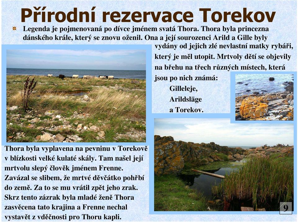 Mrtvoly dětí se objevily na břehu na třech různých místech, která jsou po nich známá: Gilleleje, Arildsläge a Torekov.