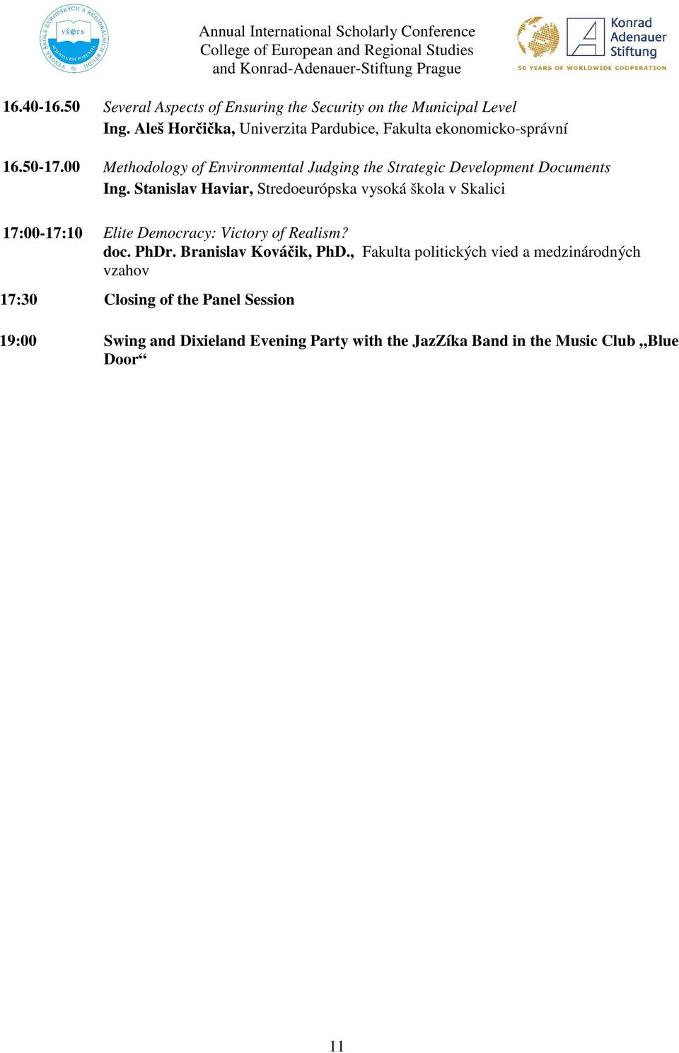 00 Methodology of Environmental Judging the Strategic Development Documents Ing.